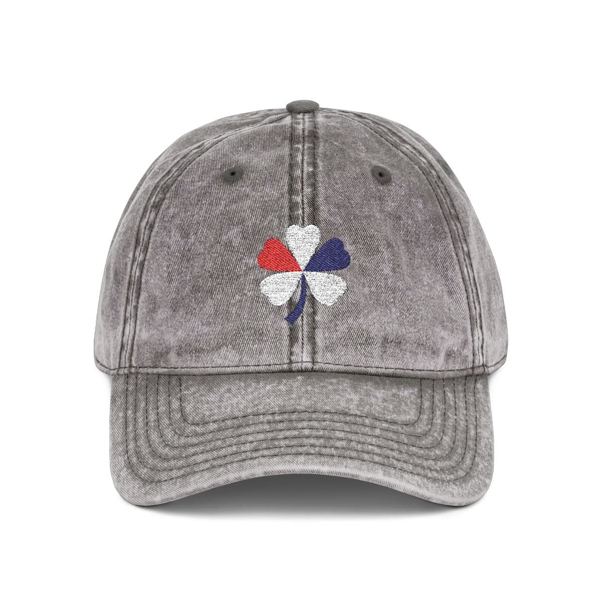 American Flag Clover Cap